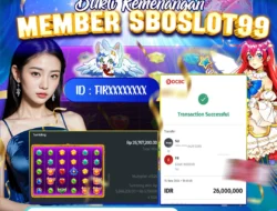 SBOSLOT99 Situs Receh Pragmatic Play Jepe Hingga Puluhan Juta